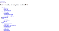 Desktop Screenshot of elitekaratecoach.com